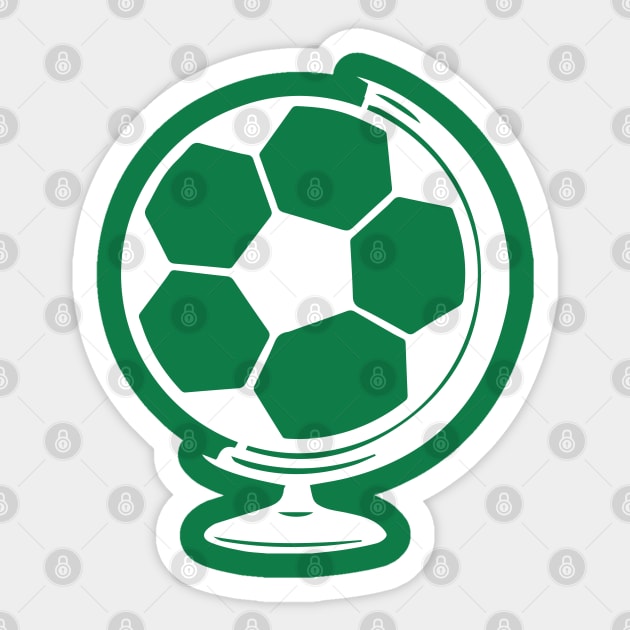 Soccer around the World Sticker by Shirtbubble